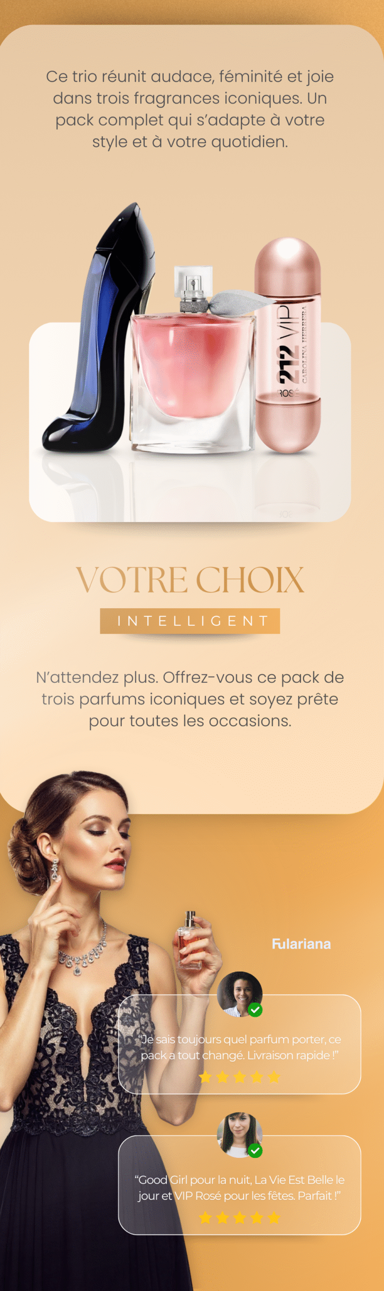 Carolina Herrera GOOD GIRL, Lancôme LA VIE EST BELLE et Carolina Herrera 212 VIP Rosé 9 LP CAROLINA HERRERA VICENTE1 scaled