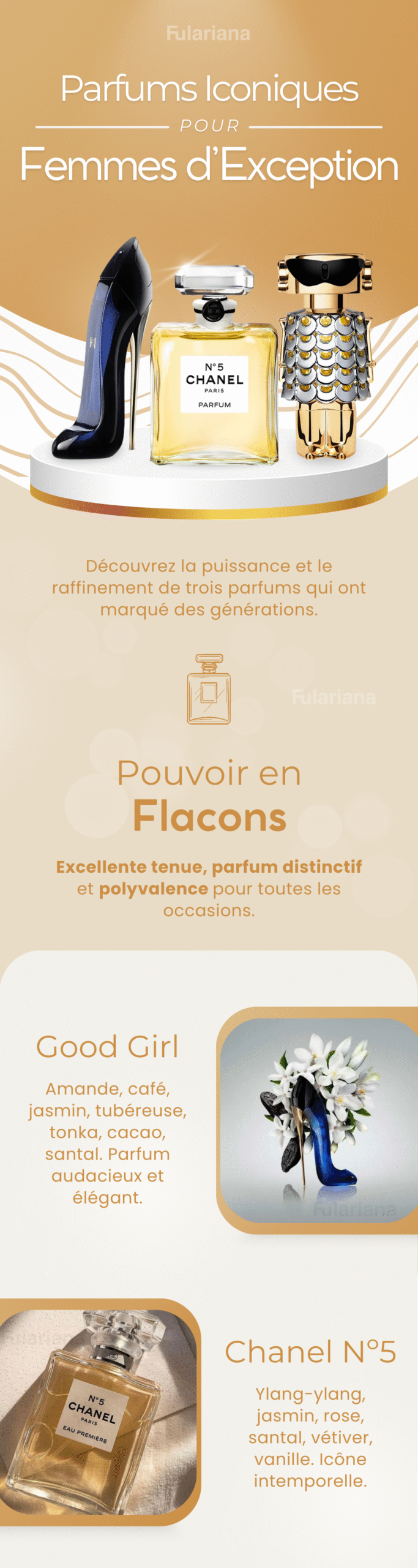 Carolina Herrera GOOD GIRL, Chanel Nº5 et Paco Rabanne FAME 8 LP CAROLINA HERRERA VICENTE11 1 scaled